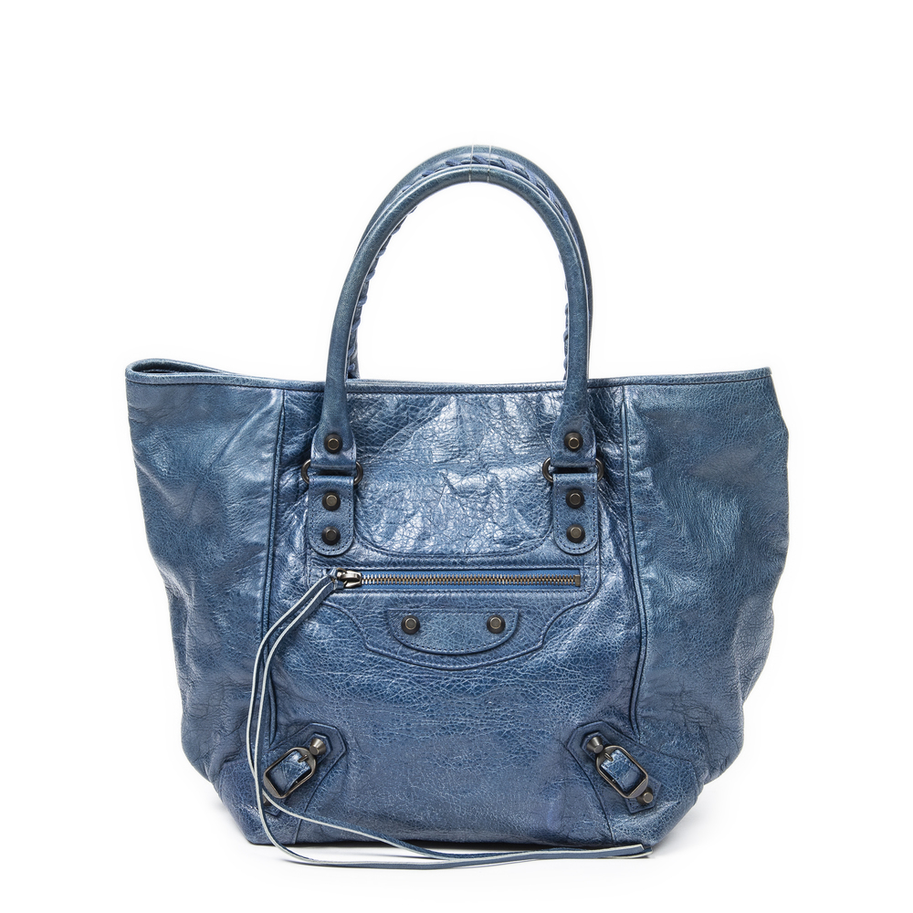 Balenciaga Blue Shoulder Bag